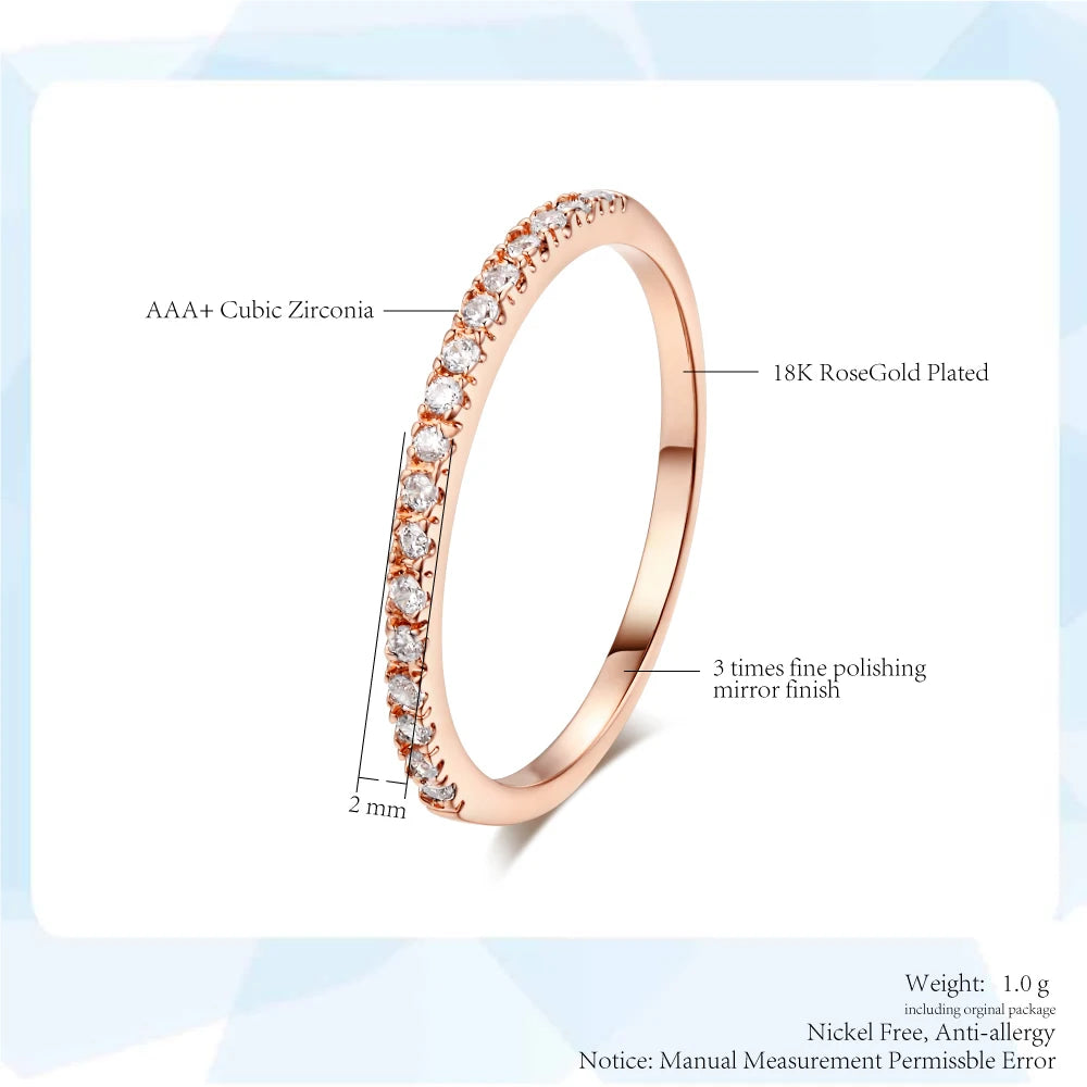 LunaSpark Micro Pave Ring