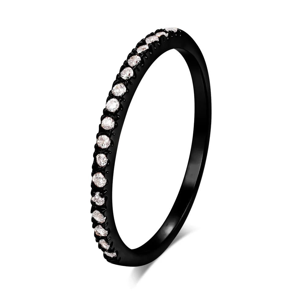 LunaSpark Micro Pave Ring