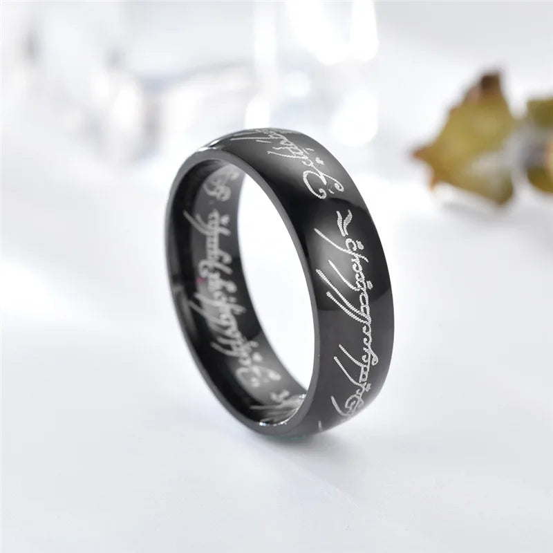 EternaScript Couple Ring
