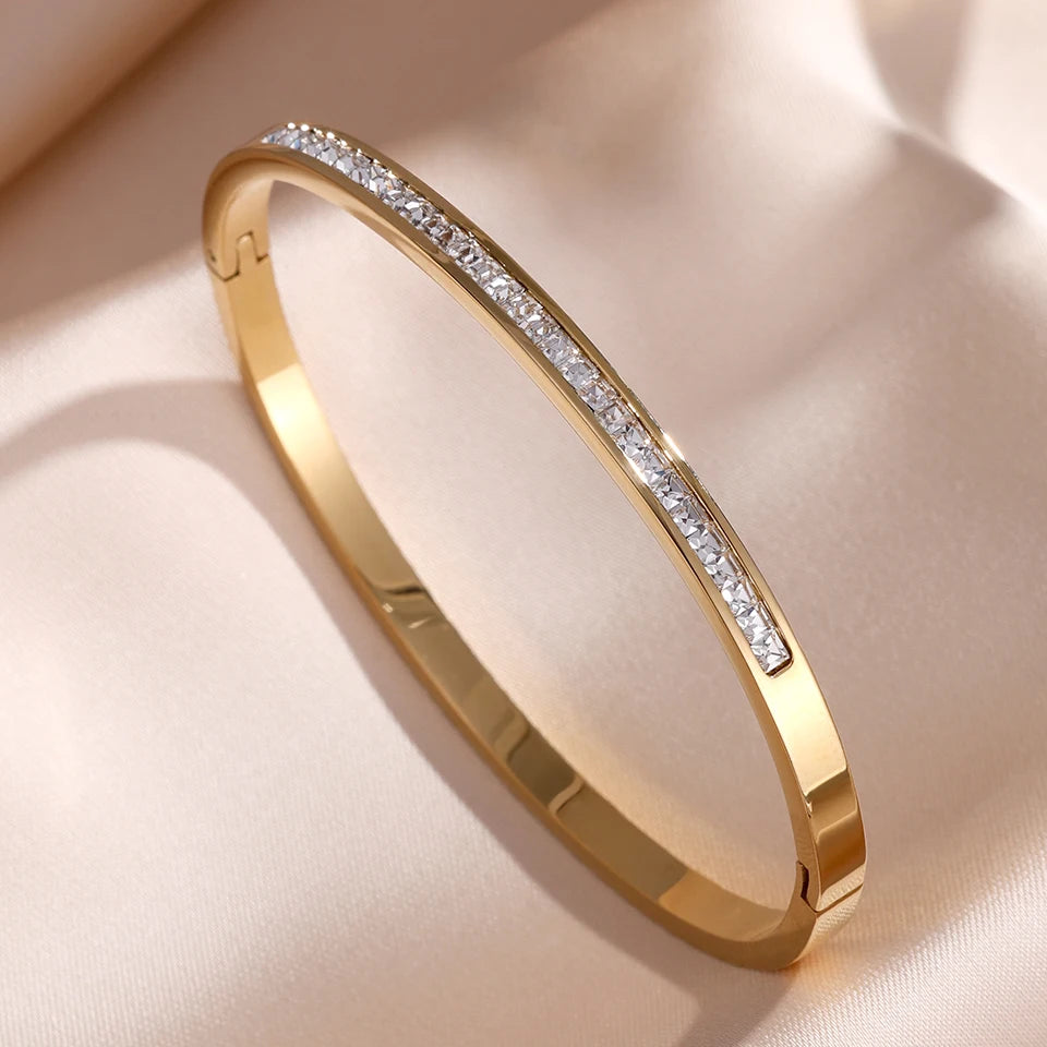 LunaStack Zircon Bracelet Set