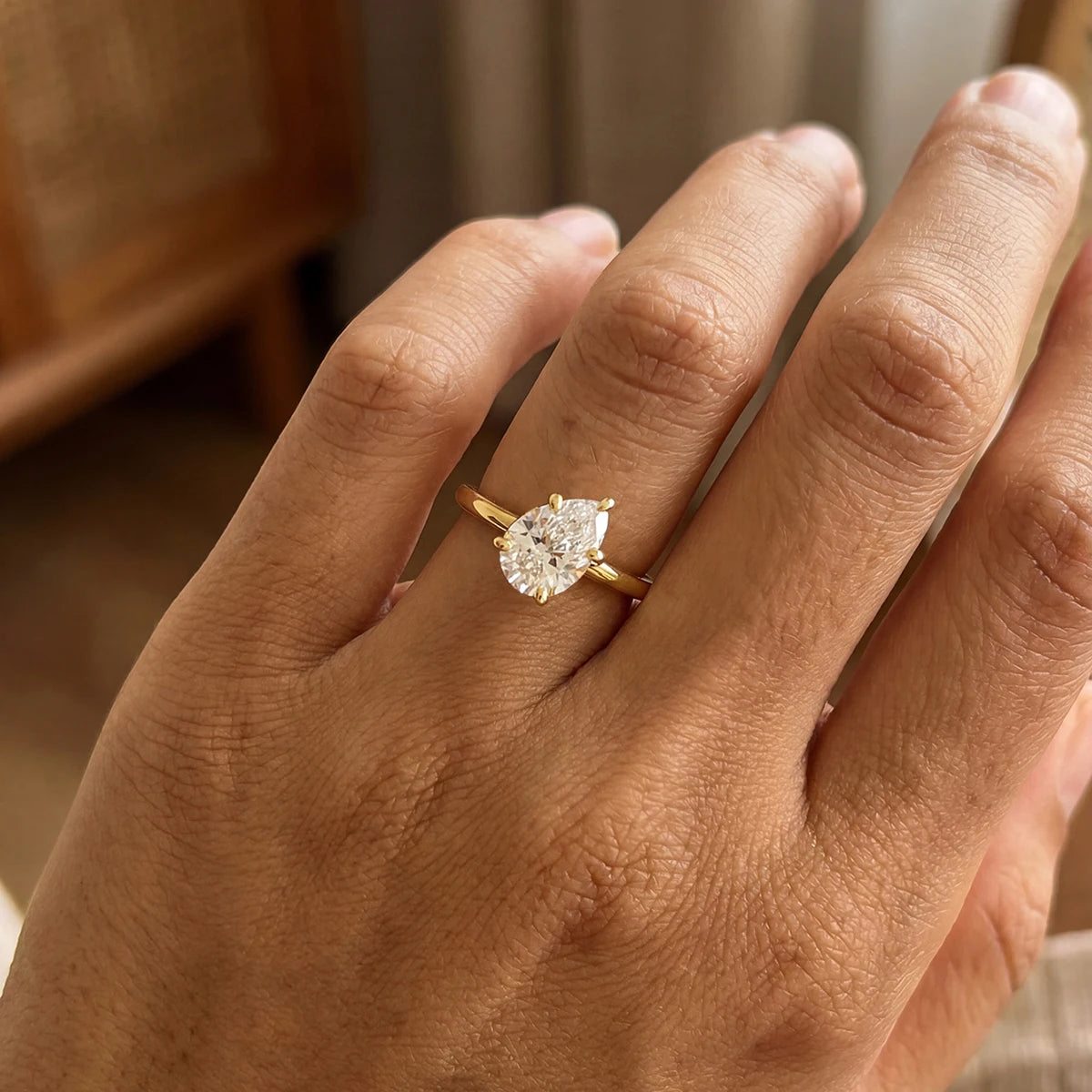 AquaLia Water Drop Ring