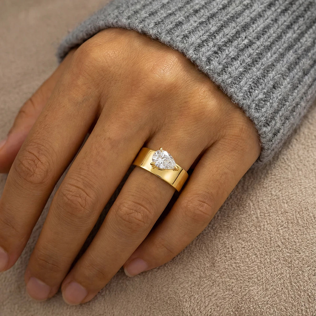 AquaLia Water Drop Ring