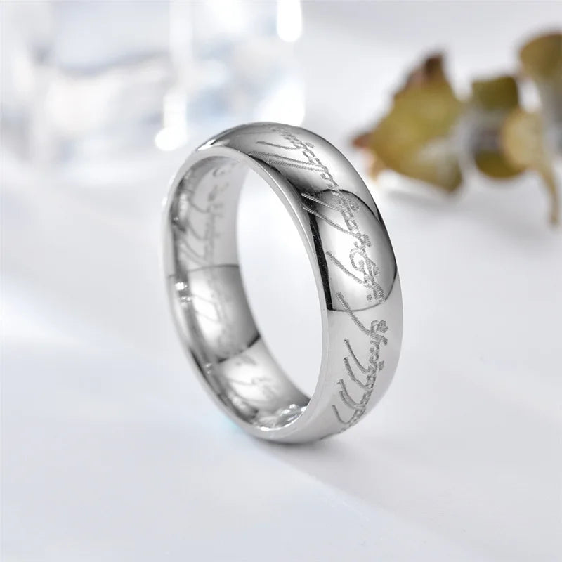 EternaScript Couple Ring