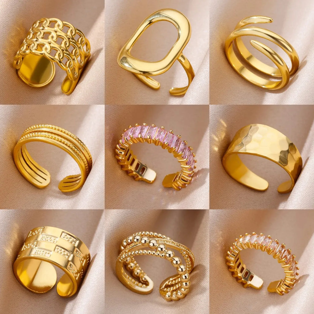 AuraSync Cocktail Ring
