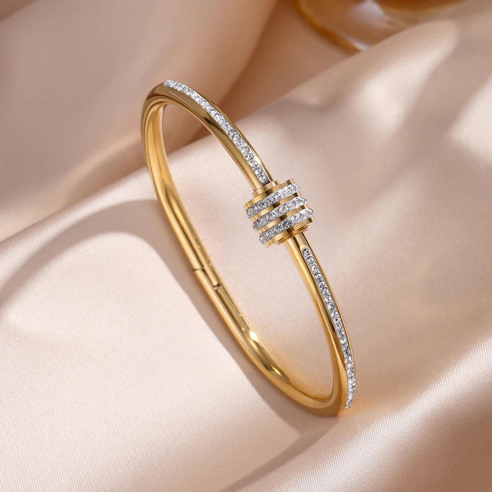 LunaStack Zircon Bracelet Set