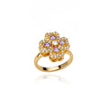 AuraSpin Clover Ring