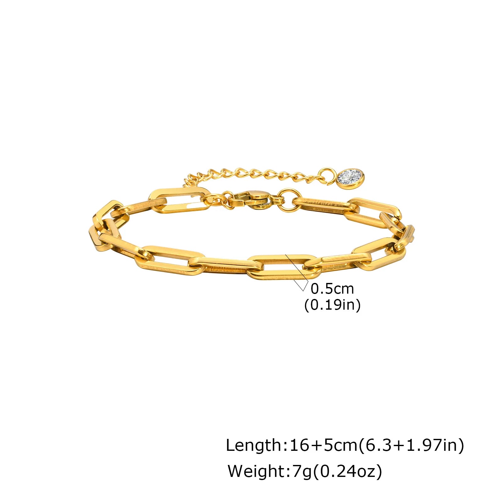 Aurea Herringbone Stack Bracelet
