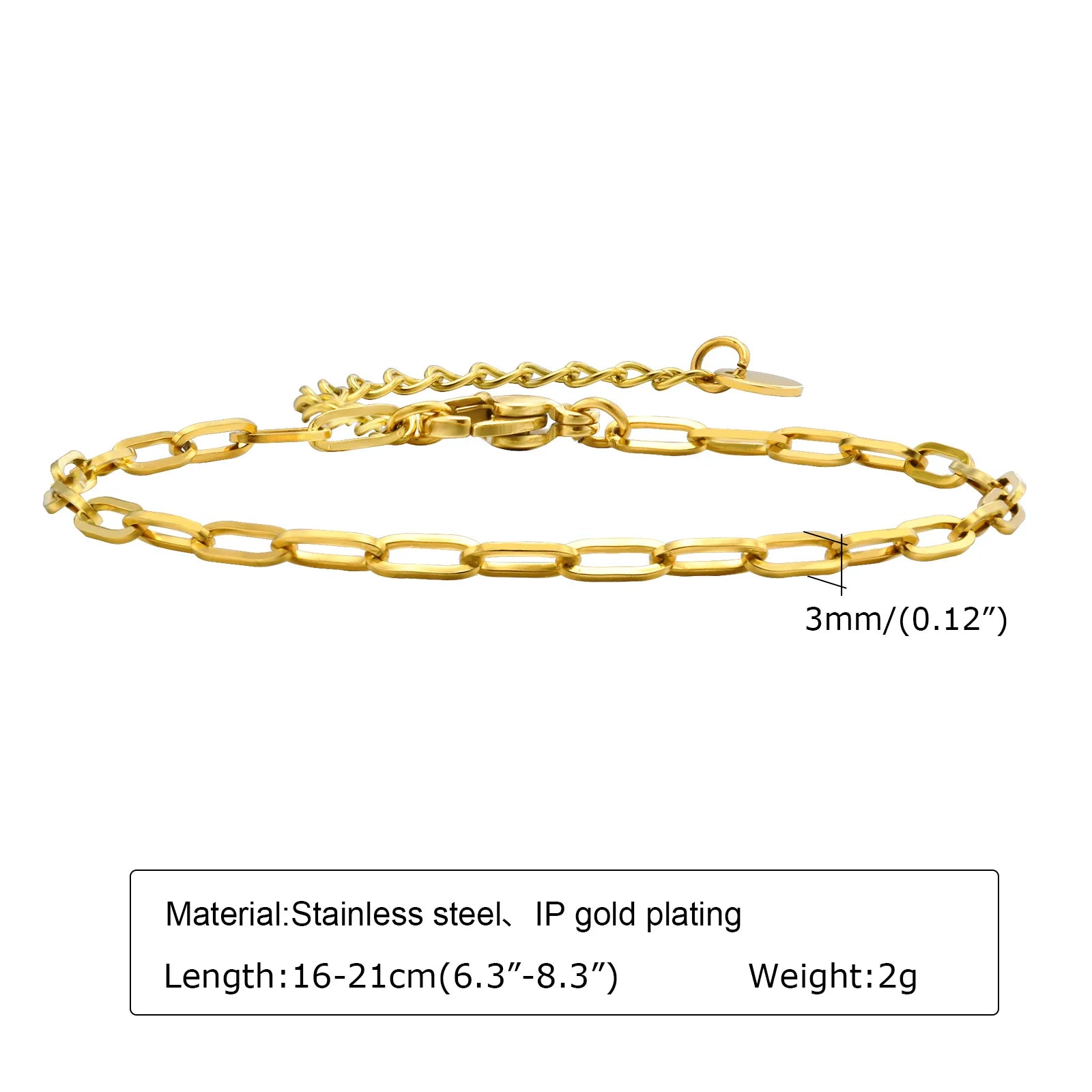 Aurea Herringbone Stack Bracelet