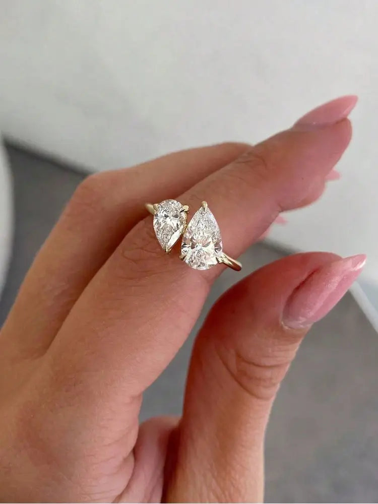AquaLia Water Drop Ring