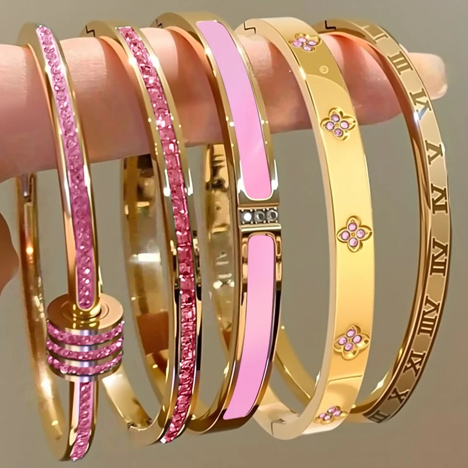 LunaStack Zircon Bracelet Set