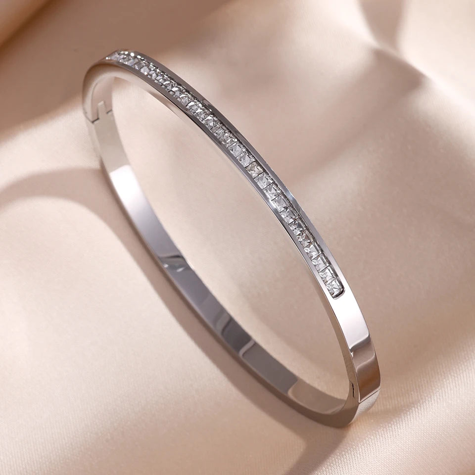 LunaStack Zircon Bracelet Set