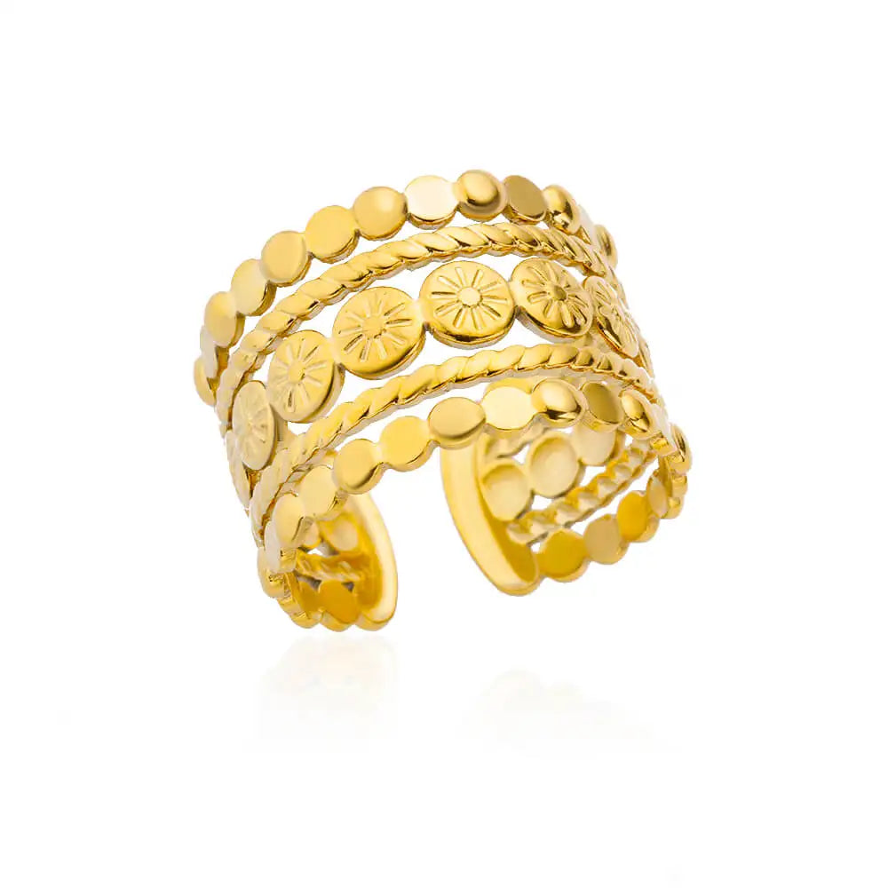 AuraSync Cocktail Ring