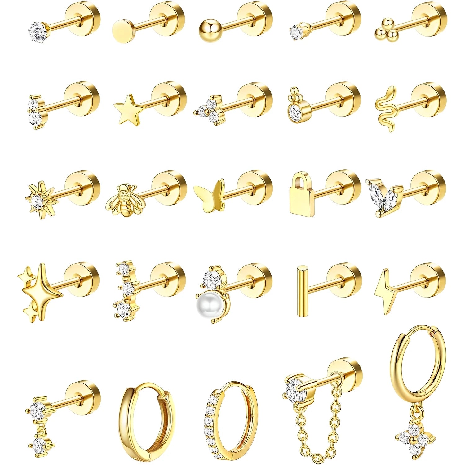 Bobisty PureSteel Studs
