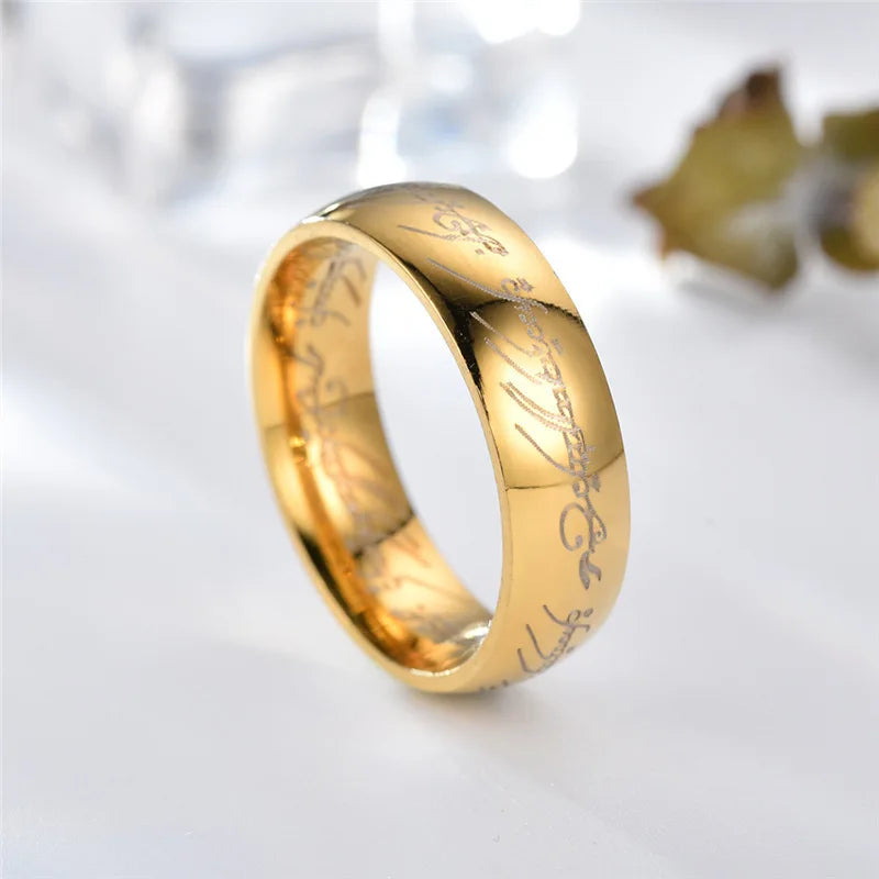 EternaScript Couple Ring