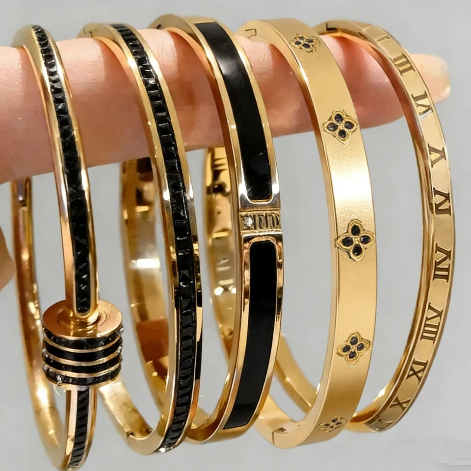 LunaStack Zircon Bracelet Set