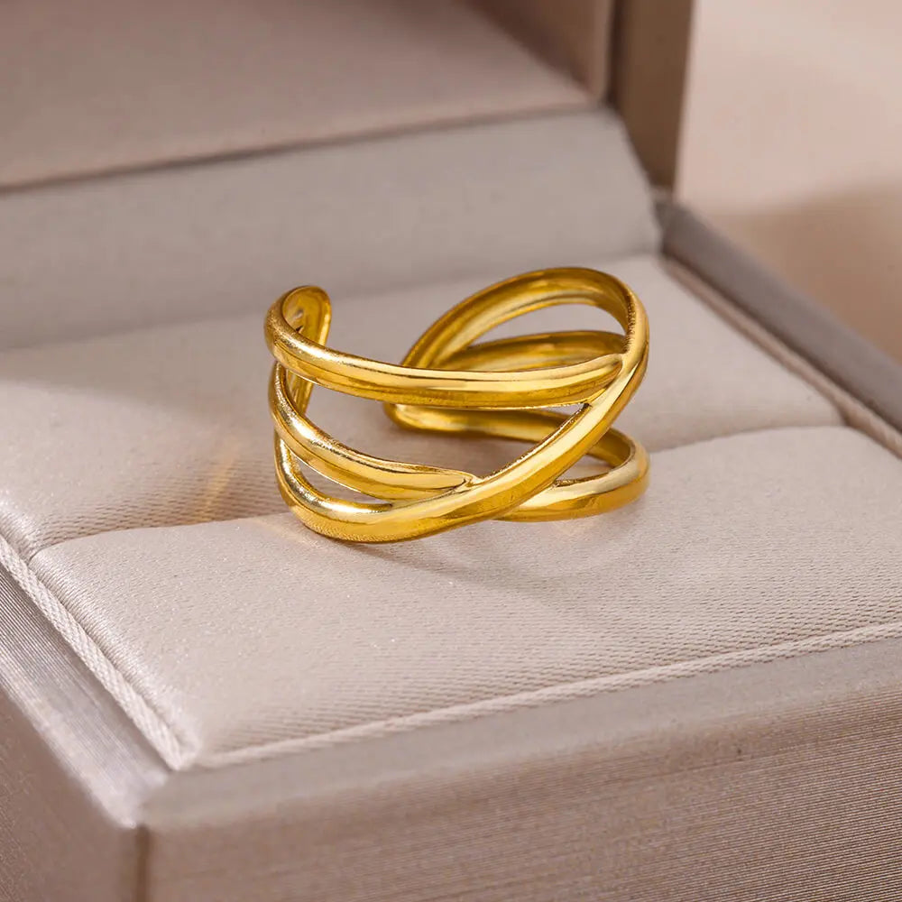 AuraSync Cocktail Ring