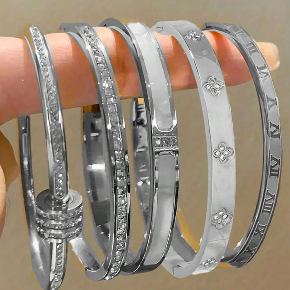 LunaStack Zircon Bracelet Set