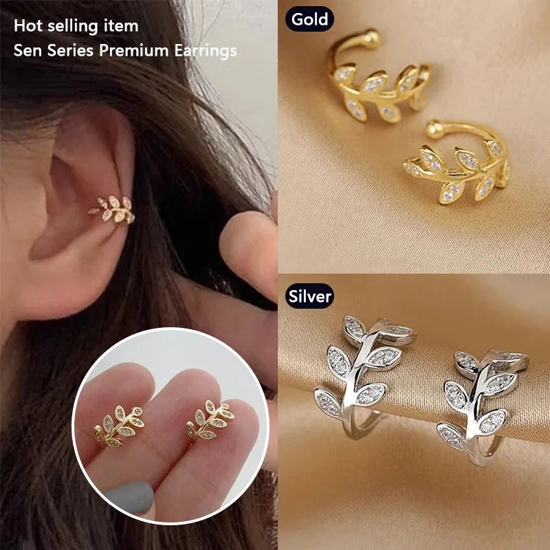LeafGlow Ear Cuff