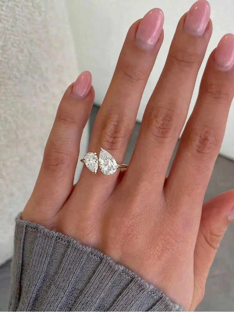 AquaLia Water Drop Ring