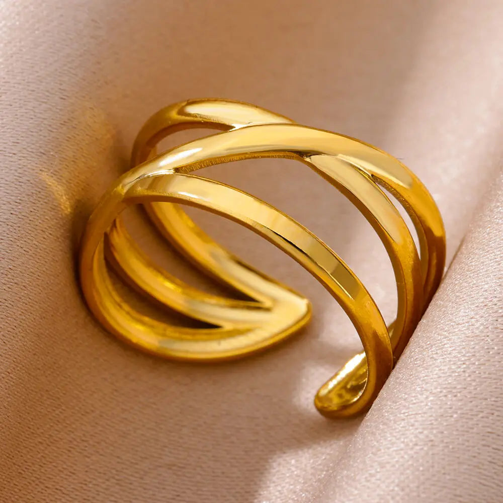AuraSync Cocktail Ring