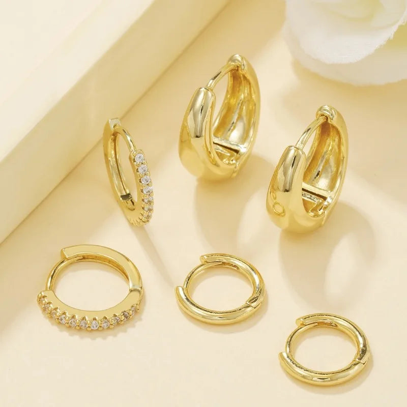 LunaGlow Hoop Set